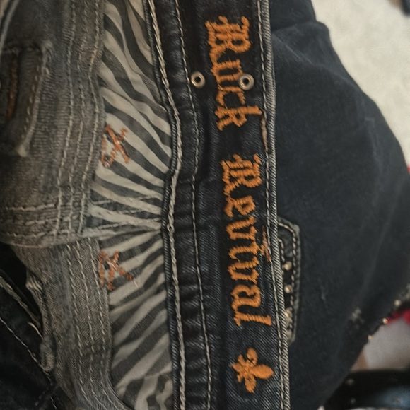 Rock Revival Erin easy skinny jeans SZ 26 - Picture 14 of 14